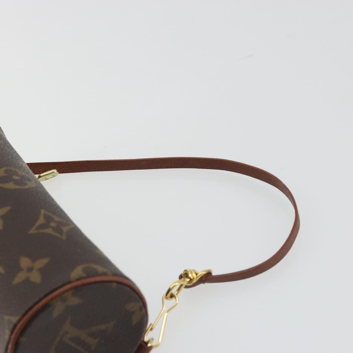 Louis Vuitton Papillon Pochette Monogram Canvas Brown Canvas Clutche & Pouche Bag (Pre-Owned)