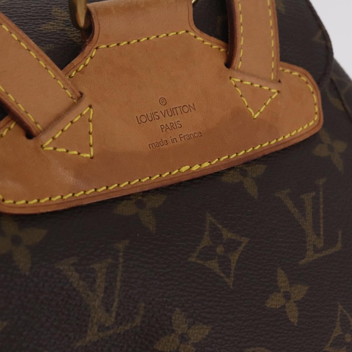 Louis Vuitton Vintage Montsouris Monogram Canvas Brown Canvas Backpack Bag (Pre-Owned)