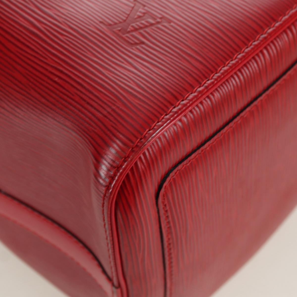 Louis Vuitton Speedy Epi Leather Red Leather Handbag (Pre-Owned)