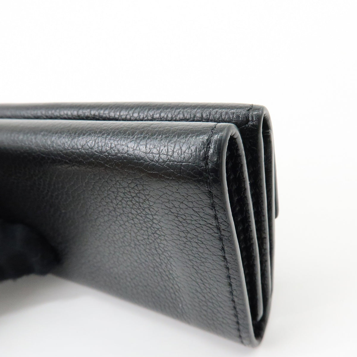 Louis Vuitton Lockmini Leather Black Leather Wallets Accessory (Pre-Owned)
