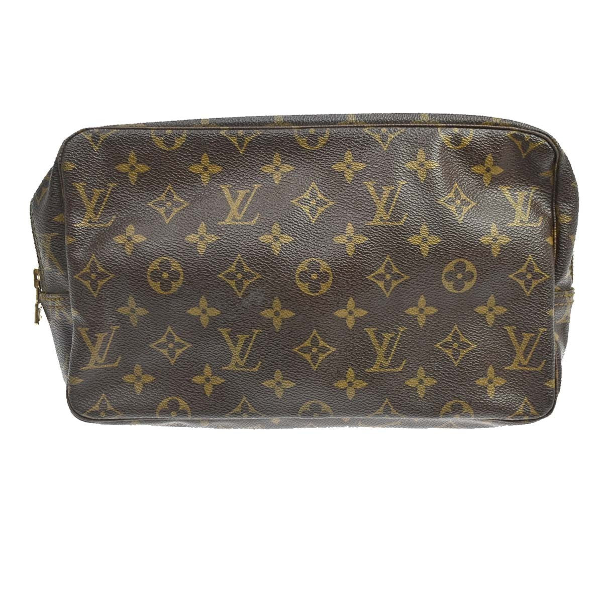 Louis Vuitton Trousse Toiletry Monogram Canvas Brown Canvas Toiletry Case Accessory (Pre-Owned)