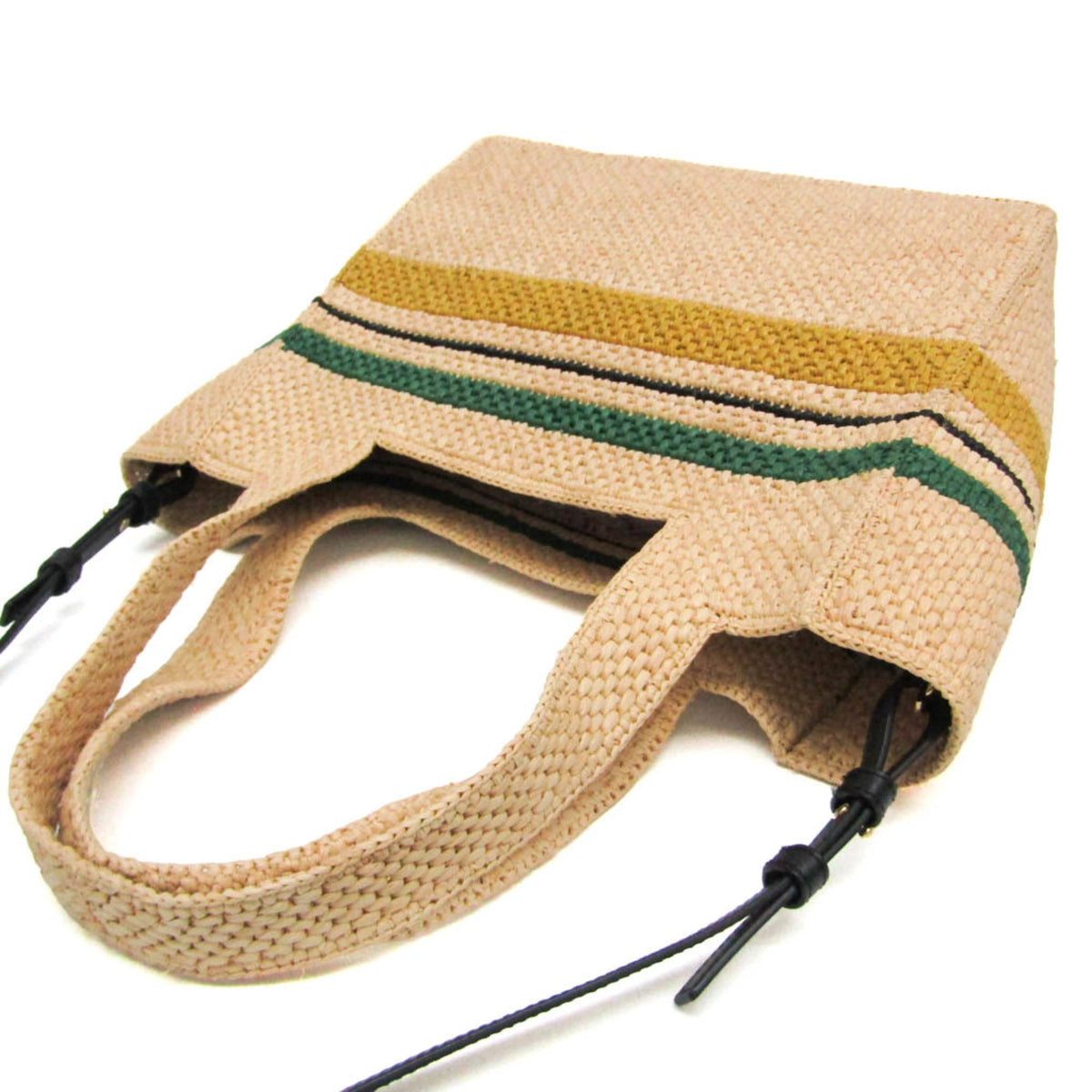 Loewe Paula's Ibiza Logo Raffia Multicolour Wicker Tote Bag Bag (Pre-Owned)