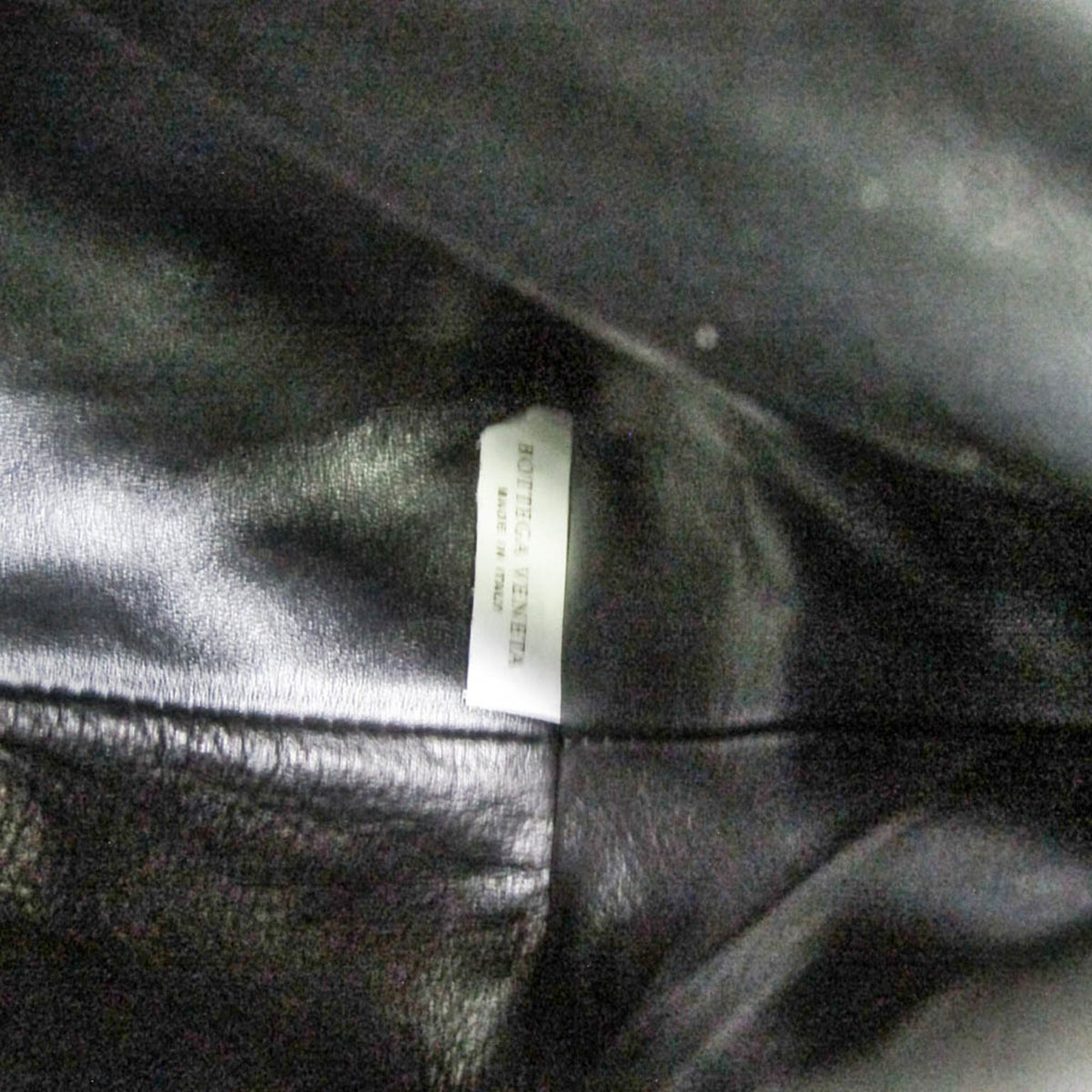 Bottega Veneta Bv Trine Fold Clutch Leather Black Leather Clutche & Pouche Bag (Pre-Owned)
