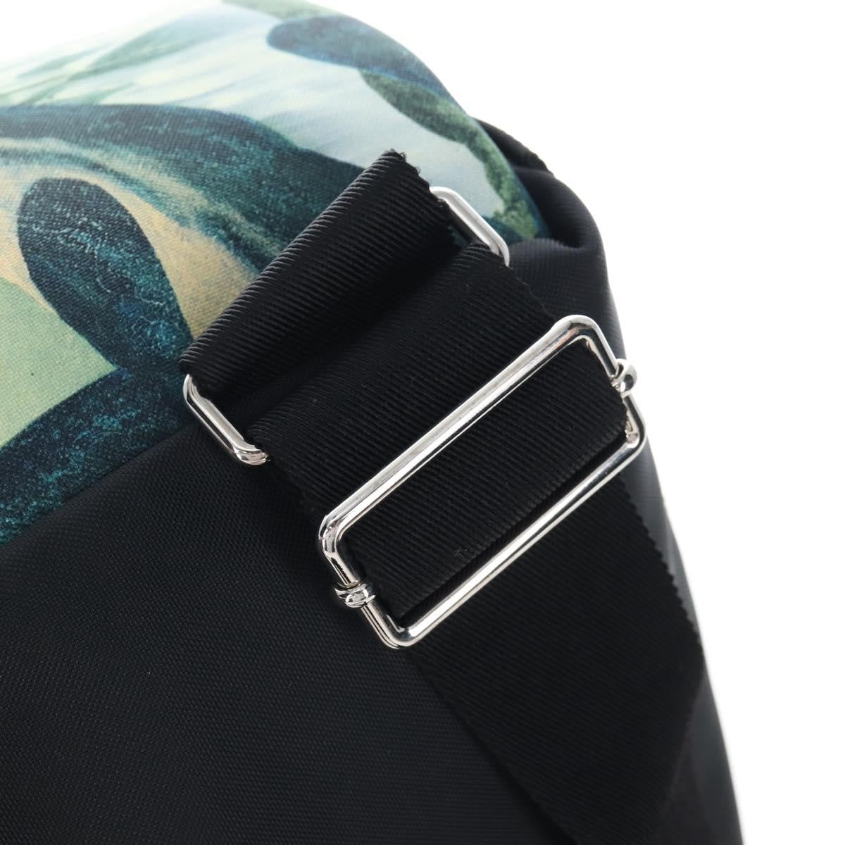 Valentino Garavani X Roger Dean Dragon Printed Nylon Green Nylon Backpack Bag (Pre-Owned)