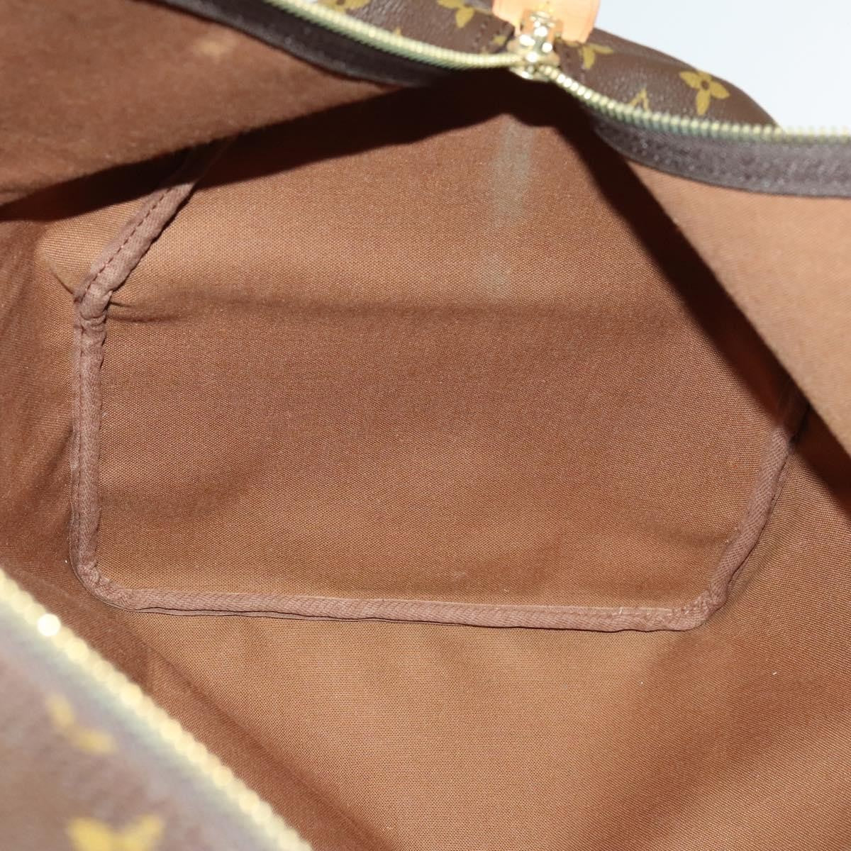 Louis Vuitton Keepall Monogram Canvas Brown Canvas Bag (Pre-Owned)