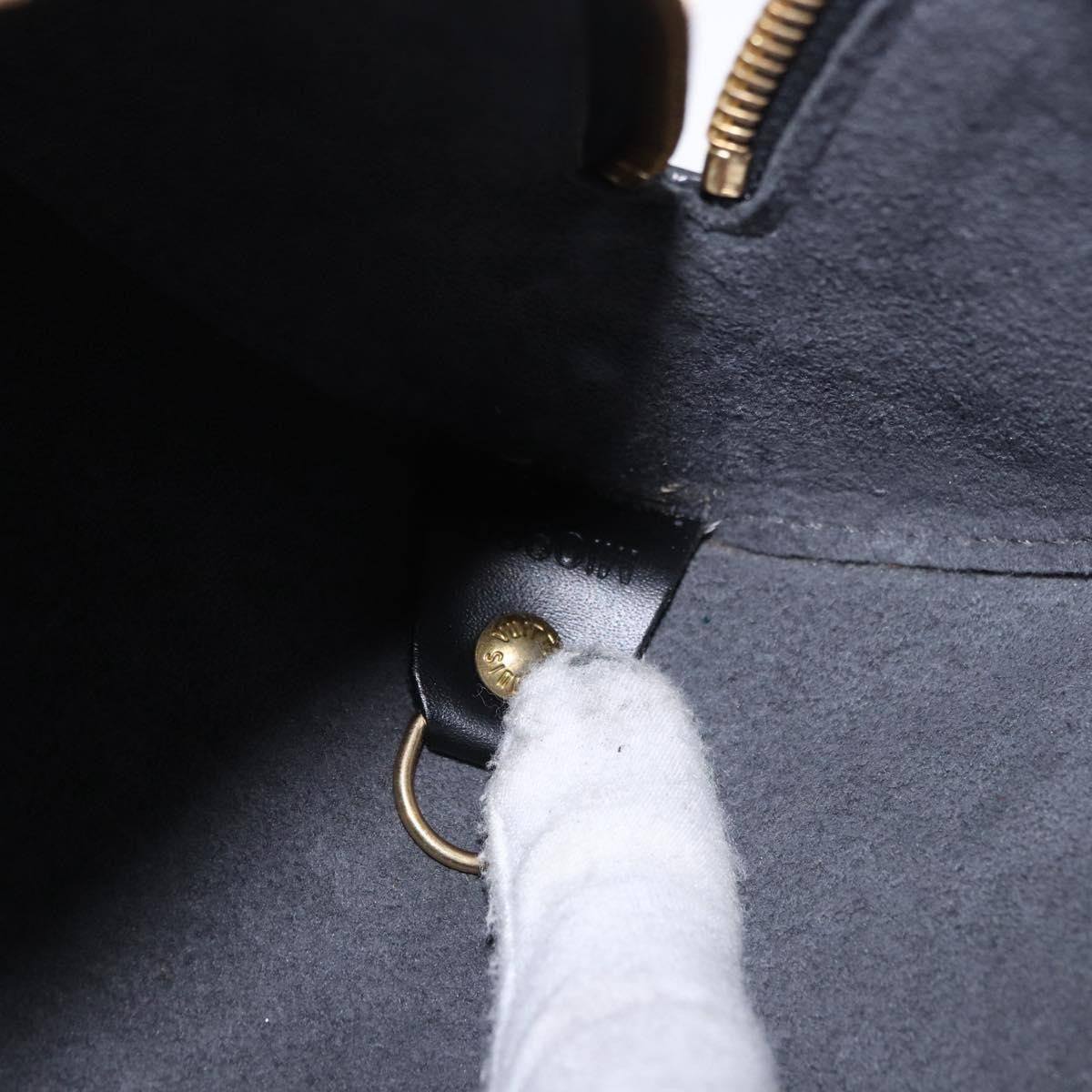 Louis Vuitton Soufflot Epi Leather Black Leather Handbag (Pre-Owned)