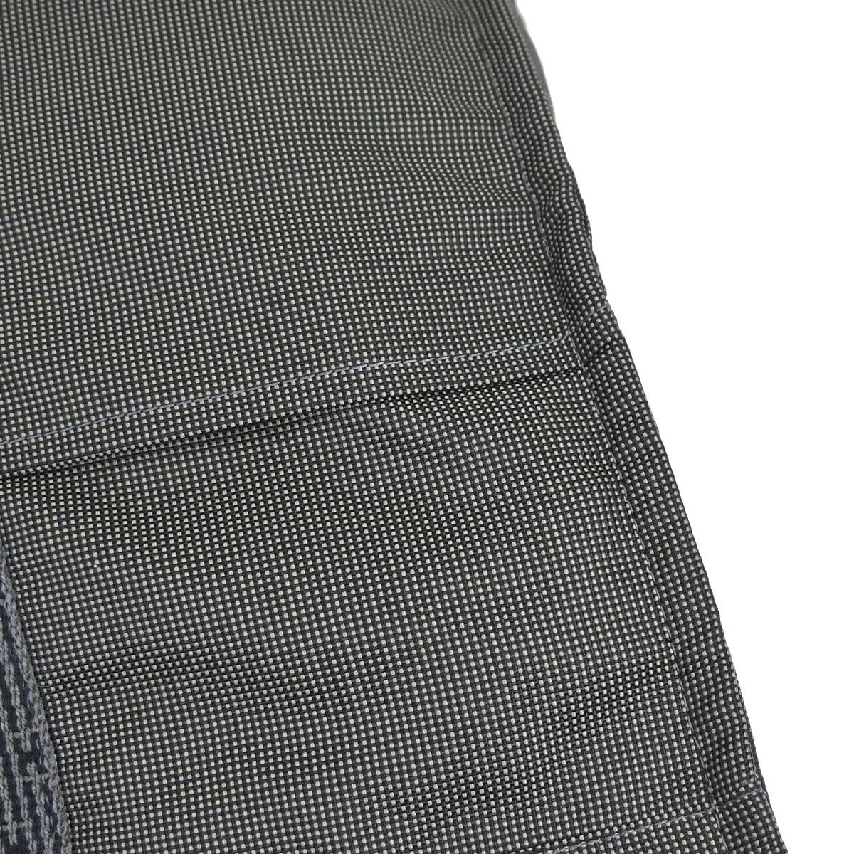 Hermes Fourre Tout Toile Gray Polyamide Tote Bag Bag (Pre-Owned)