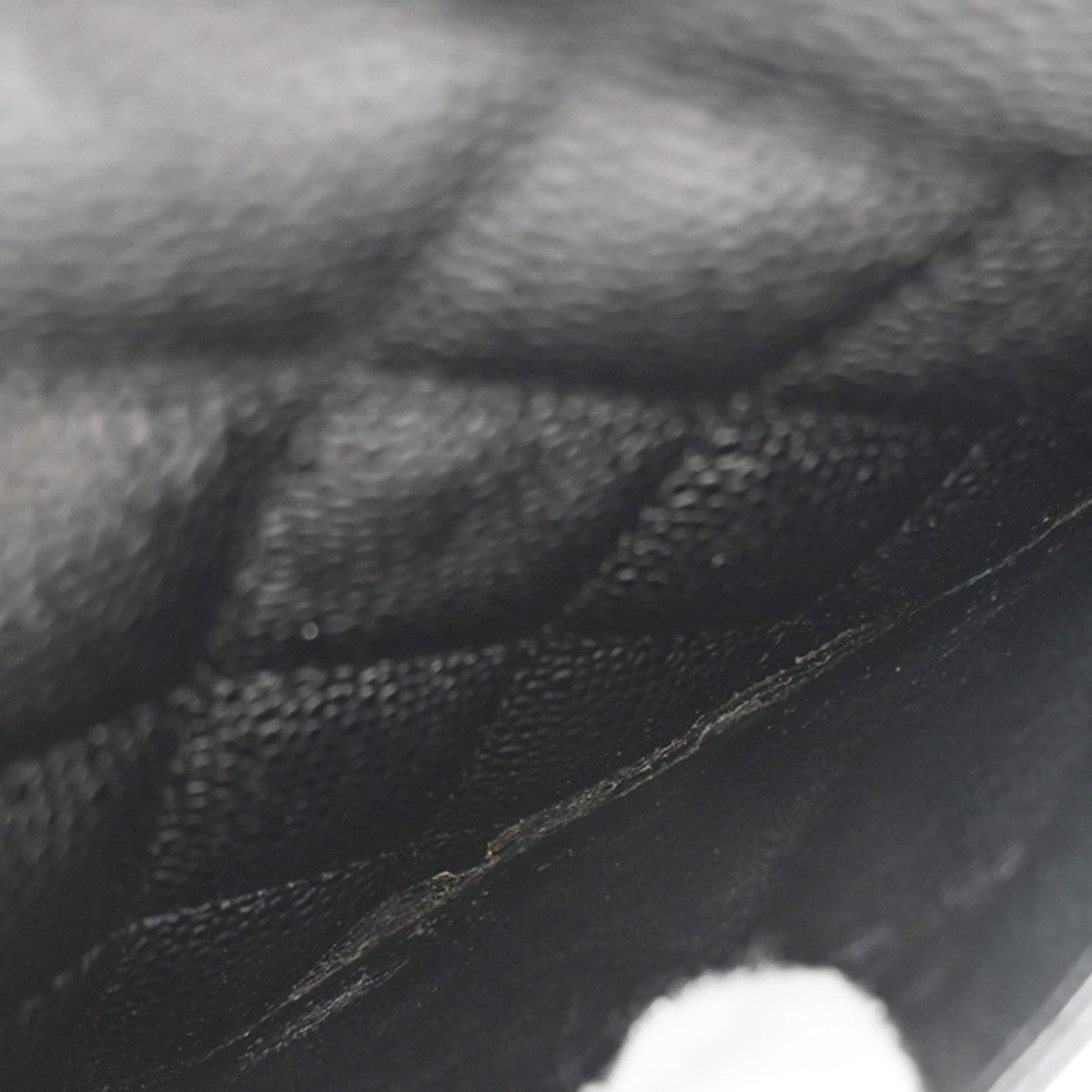 Chanel Timeless Cc Bowler Quilted Caviar Black Leather Handbag (Pre-Owned)