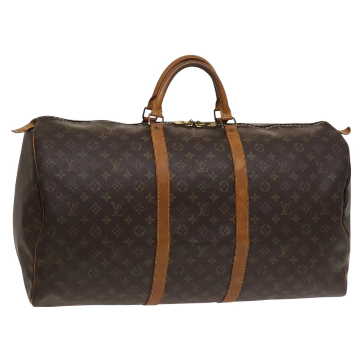 Louis Vuitton Keepall Monogram Canvas Multicolour Canvas Travel Bag Bag (Pre-Owned)