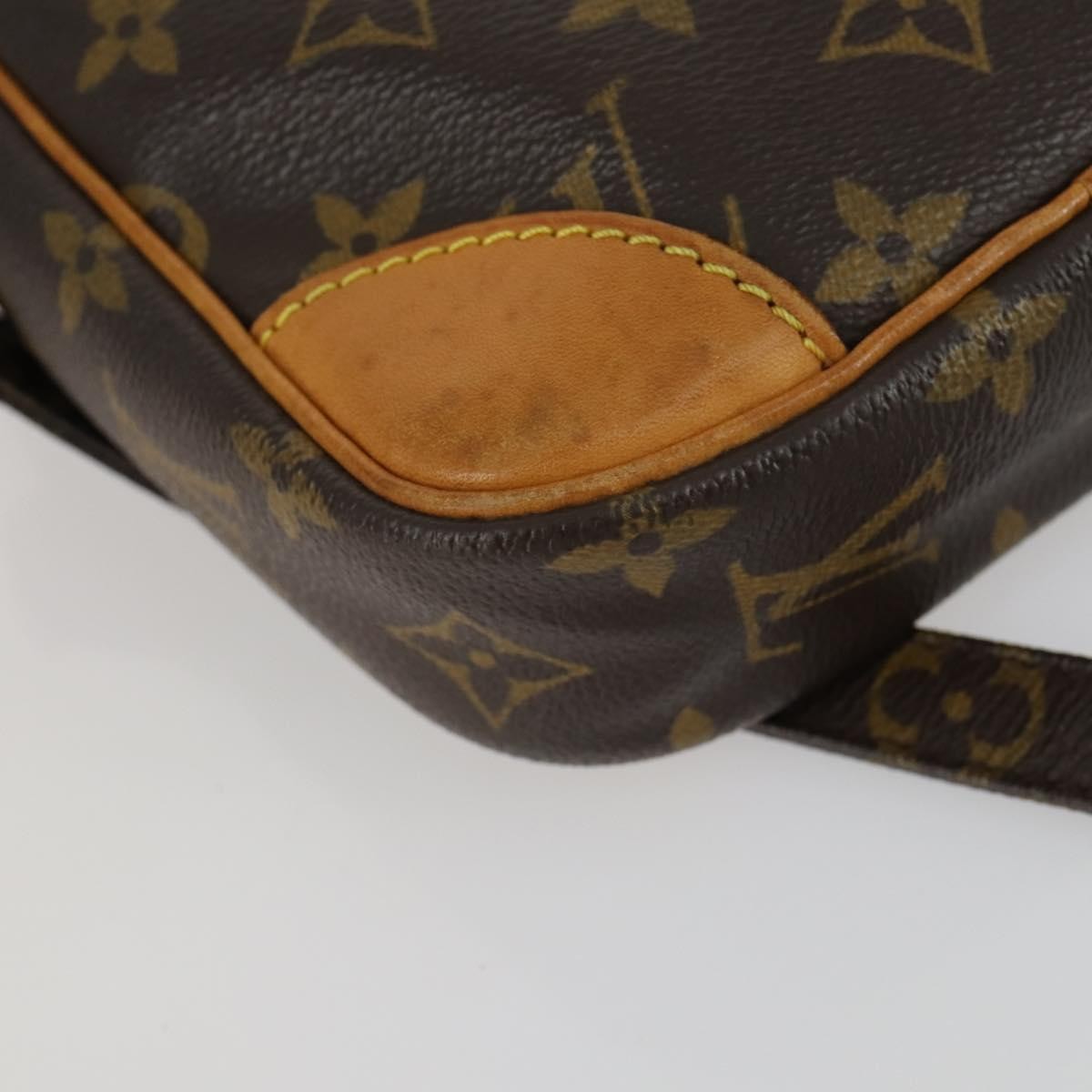 Louis Vuitton Danube Monogram Canvas Brown Canvas Shoulder Bag Bag (Pre-Owned)