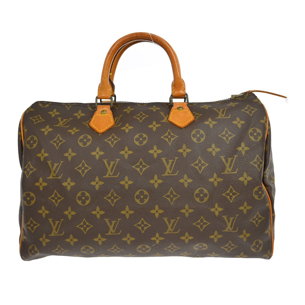 Louis Vuitton Speedy Monogram Canvas Brown Canvas Handbag (Pre-Owned)