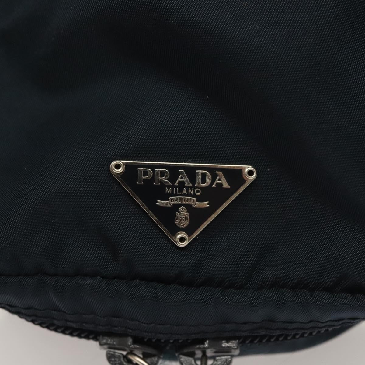Prada Zip Around Toiletry Tessuto Navy Nylon Clutche & Pouche Bag (Pre-Owned)