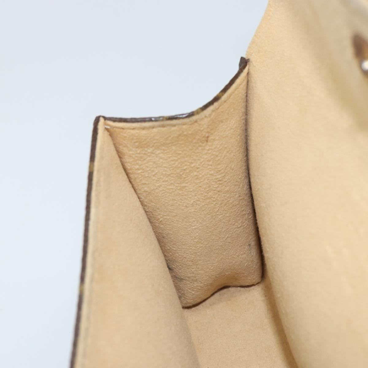 Louis Vuitton Florentine Waist Monogram Canvas Brown Canvas Clutche & Pouche Bag (Pre-Owned)