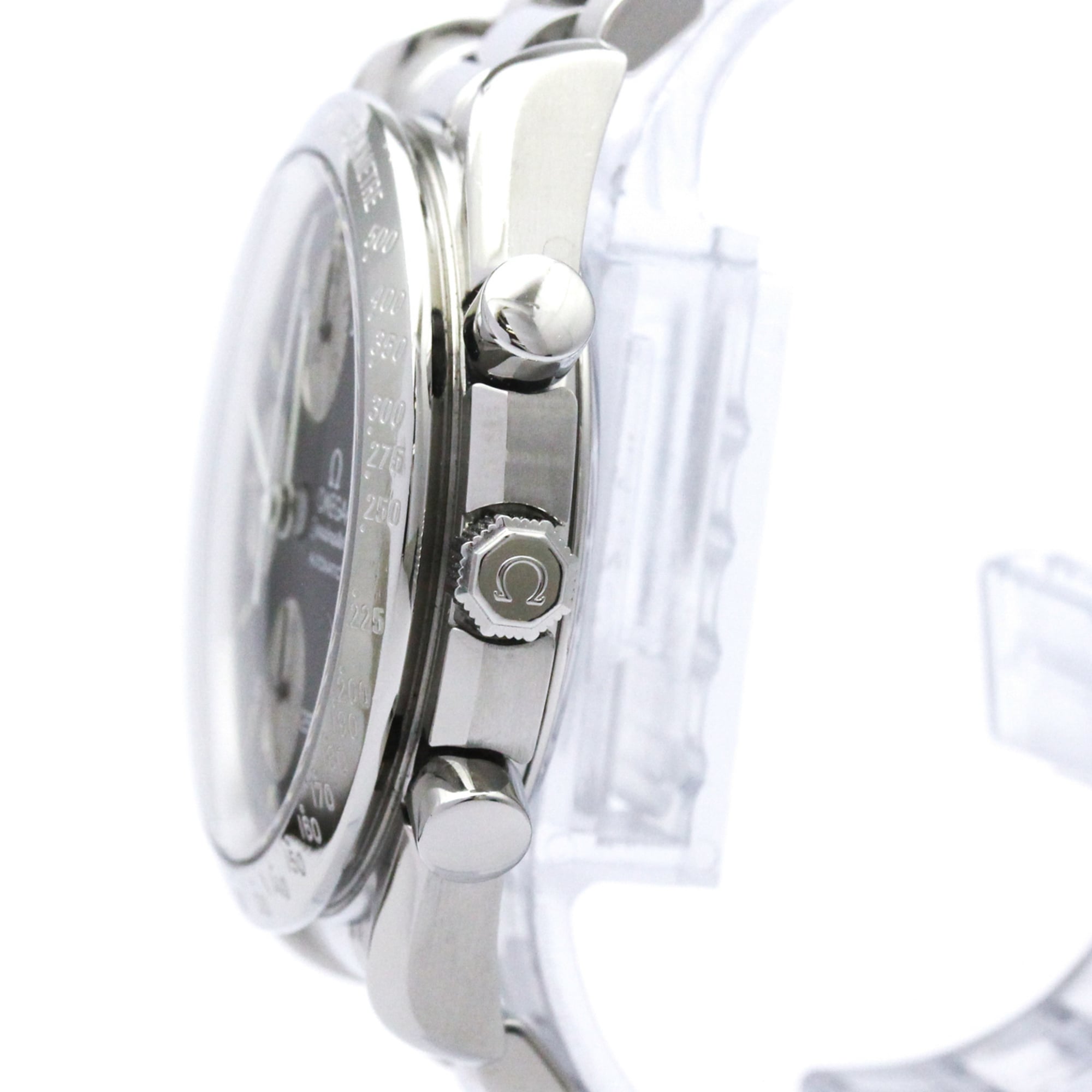 Omega Speedmaster Date Chronograph Automatic Stainless Steel Watch (Pre-Owned)