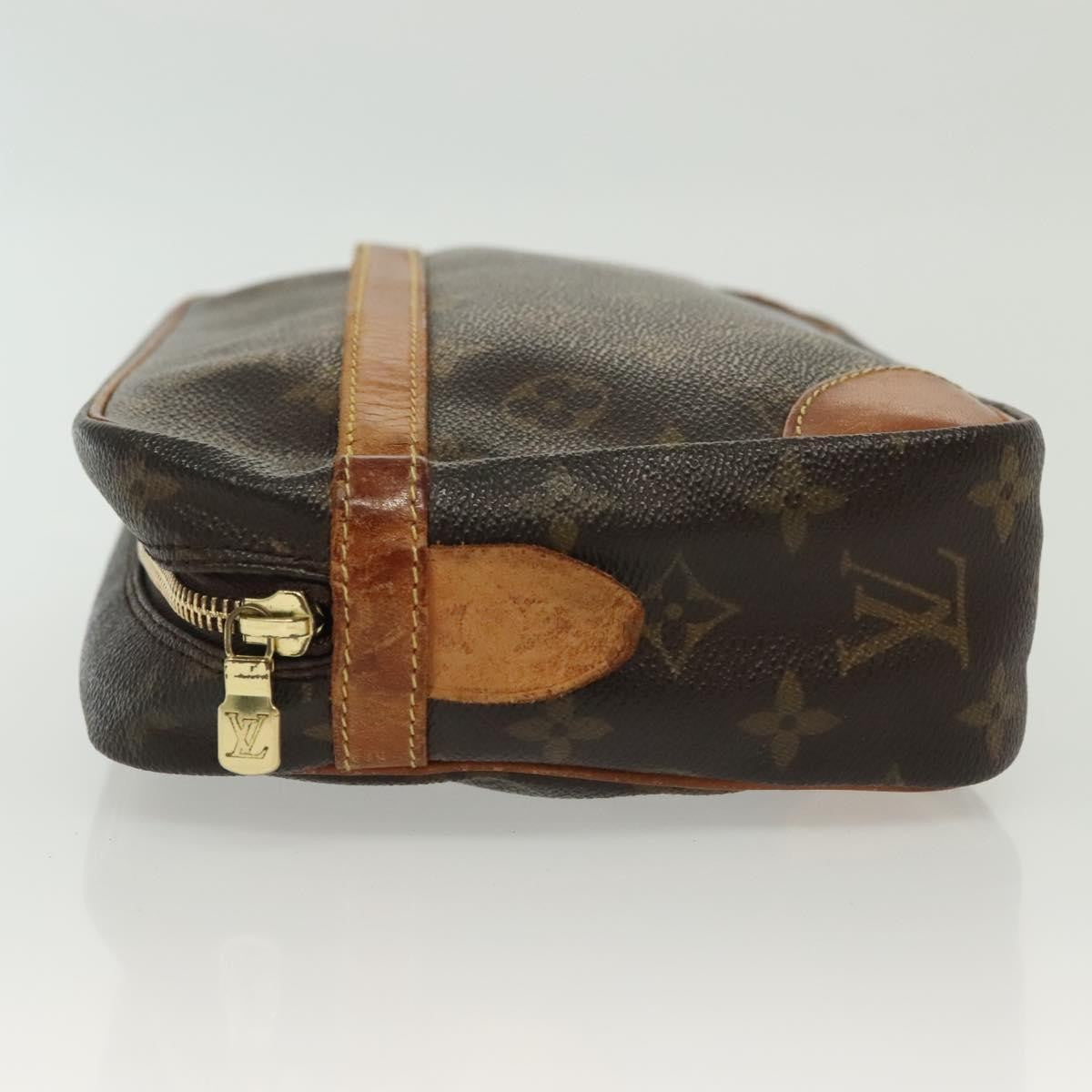 Louis Vuitton Compiegne Canvas Brown Canvas Clutche & Pouche Bag (Pre-Owned)