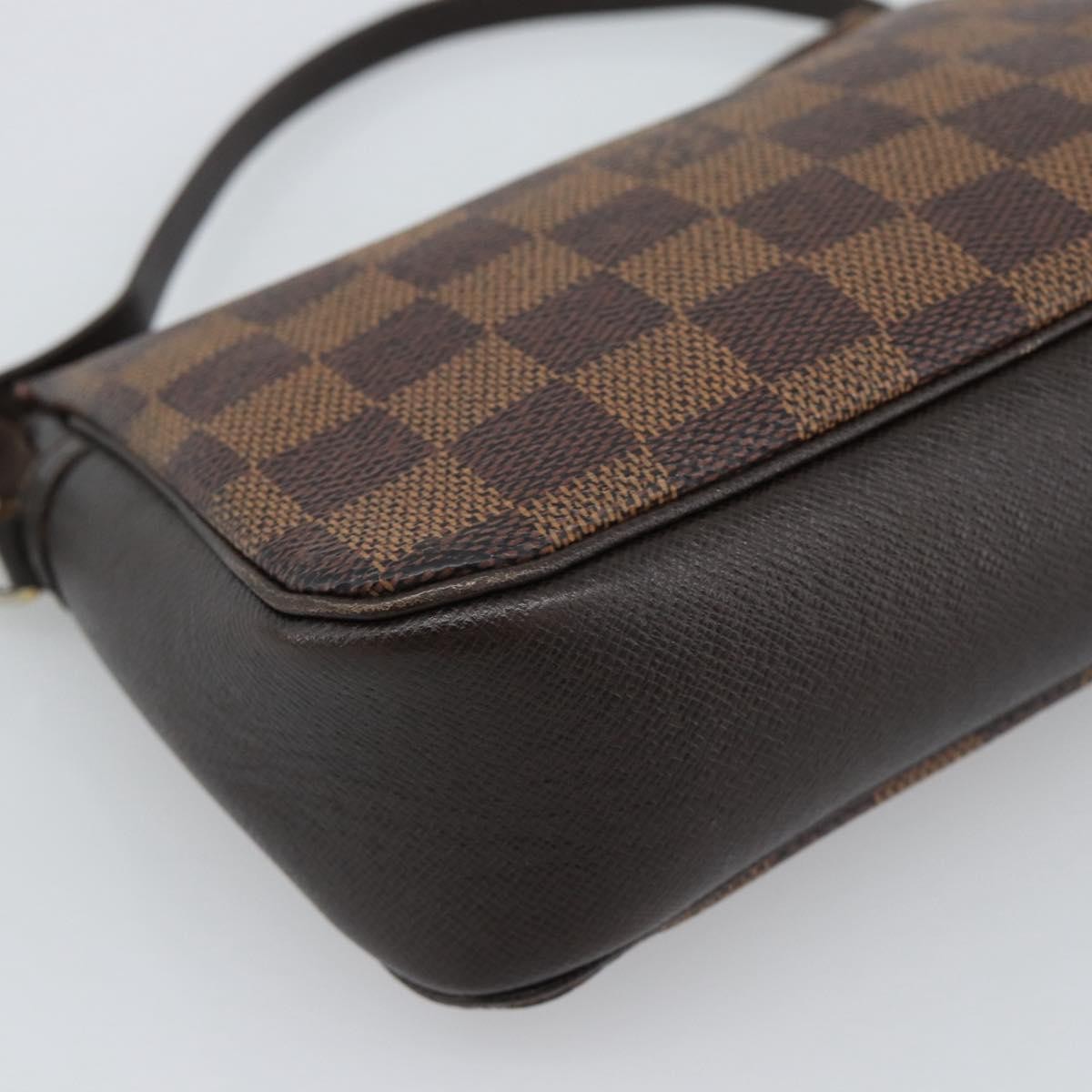 Louis Vuitton Trousse Make Up Damier Canvas Brown Canvas Clutche & Pouche Bag (Pre-Owned)