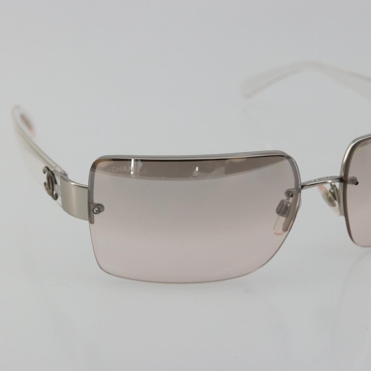 Chanel Logo Cc Plastic Clear Plastic Sunglasse Accessory (Pre-Owned)