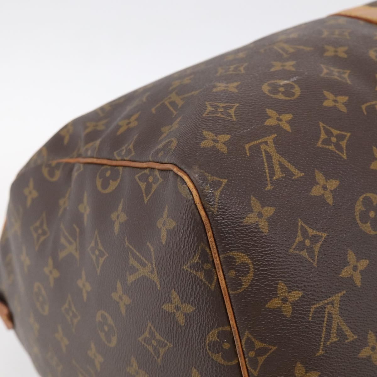 Louis Vuitton Keepall Monogram Canvas Brown Canvas Travel Bag Bag (Pre-Owned)