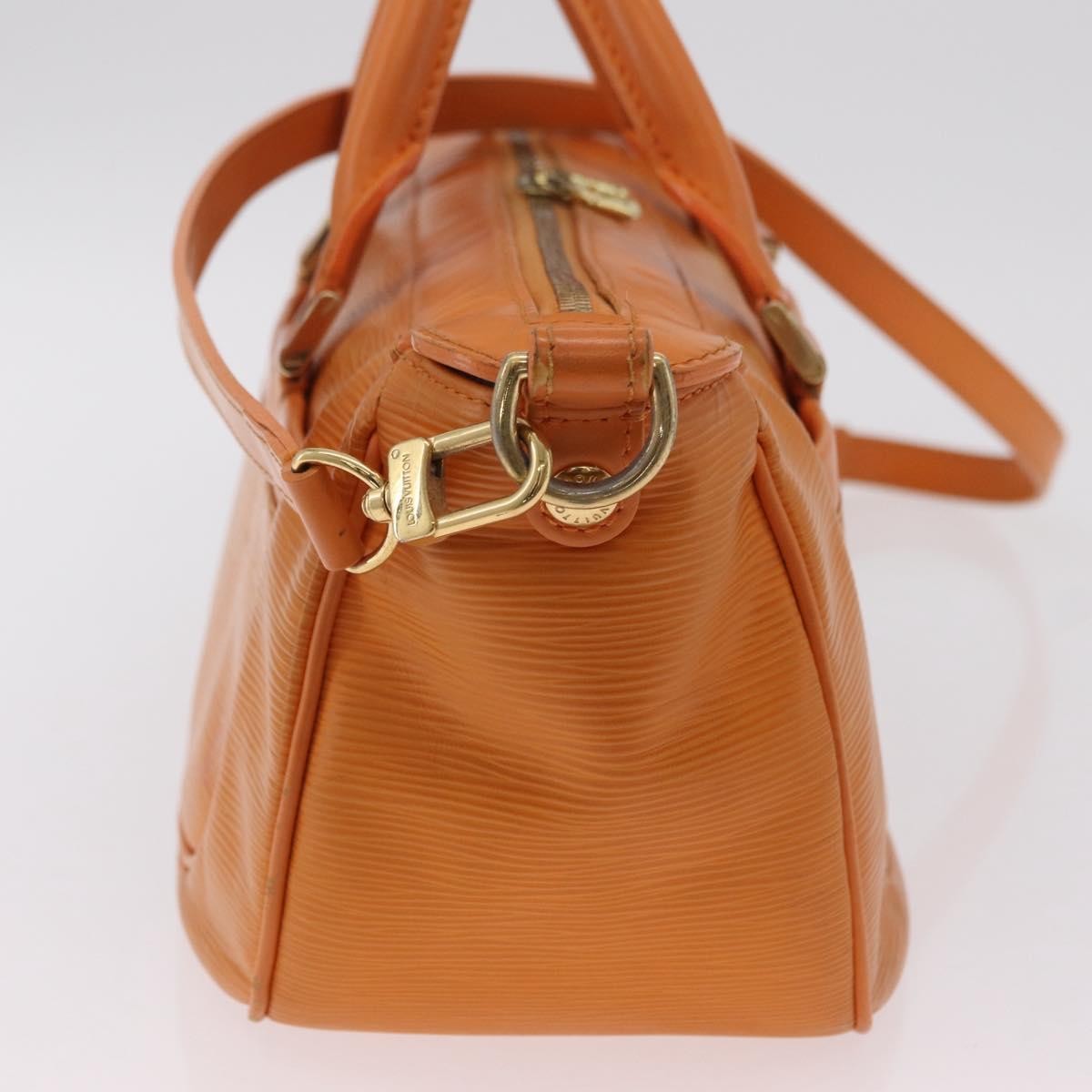 Louis Vuitton Dhanura Epi Leather Orange Leather Handbag (Pre-Owned)