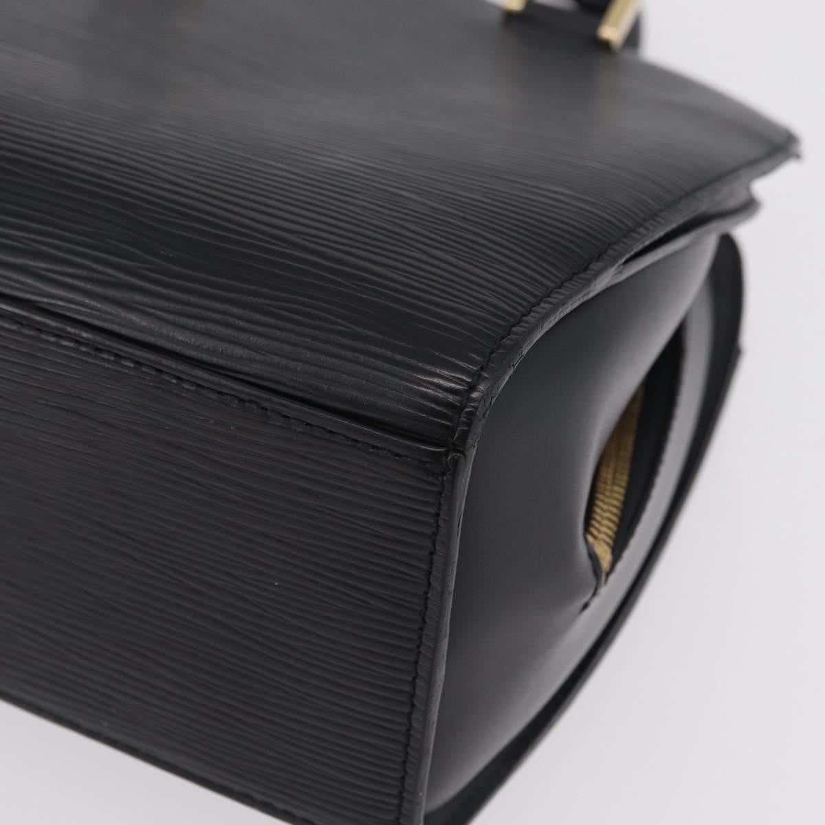 Louis Vuitton Pont Neuf Epi Leather Black Leather Handbag (Pre-Owned)