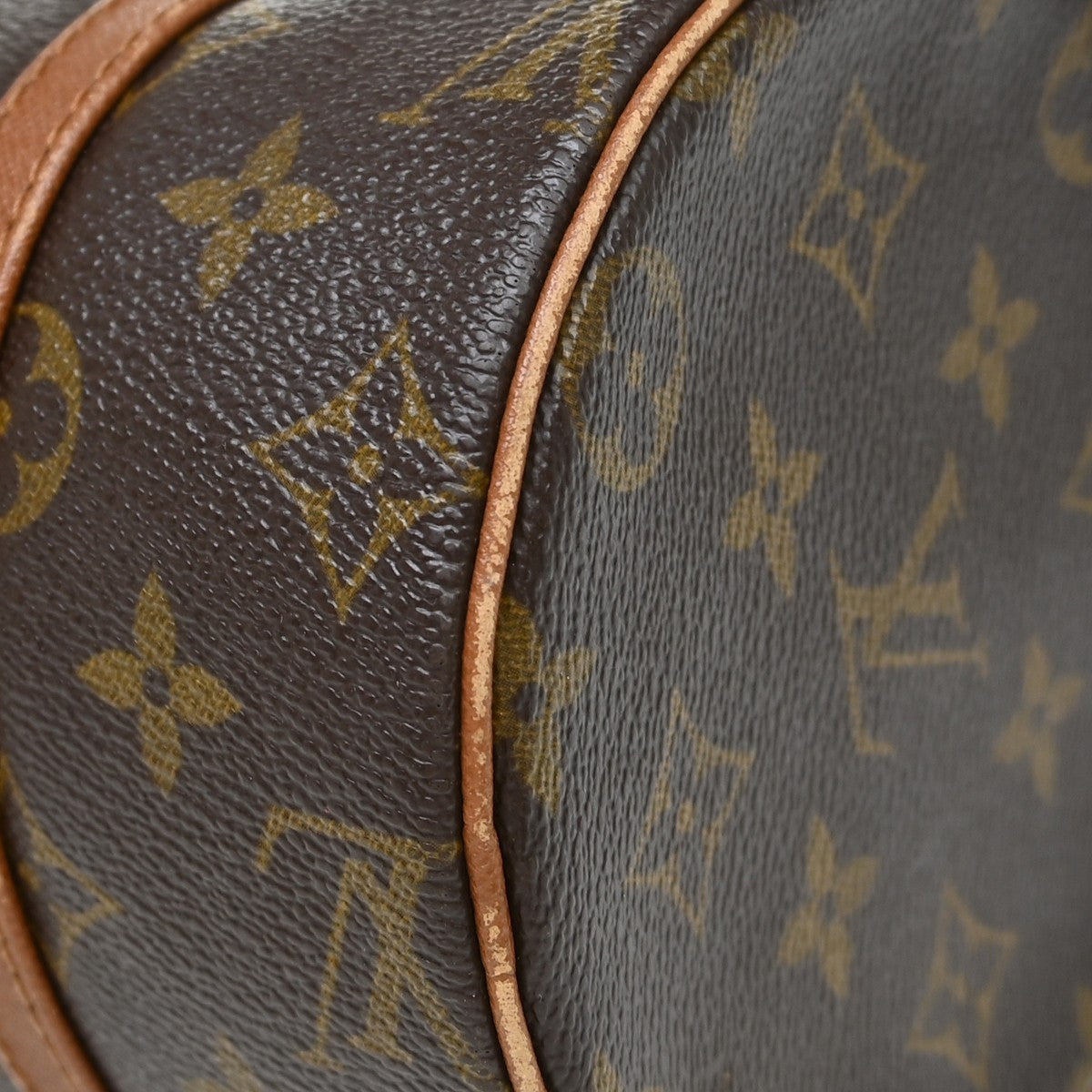 Louis Vuitton Papillon Monogram Canvas Brown Canvas Handbag (Pre-Owned)