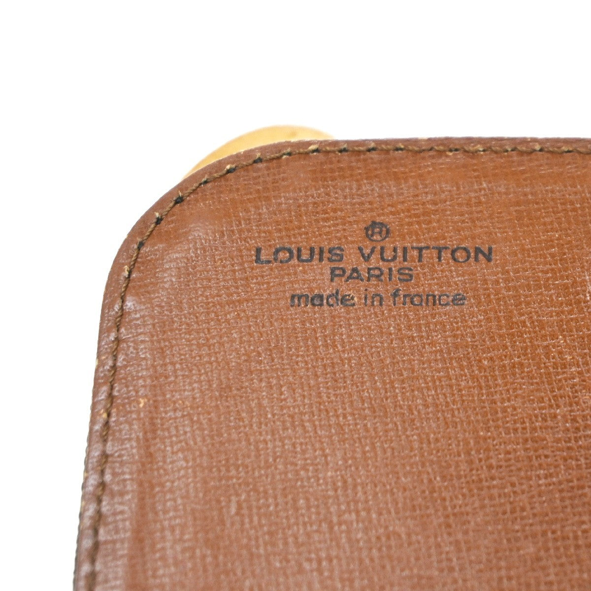 Louis Vuitton Cartouchiere Monogram Canvas Brown Canvas Shoulder Bag Bag (Pre-Owned)
