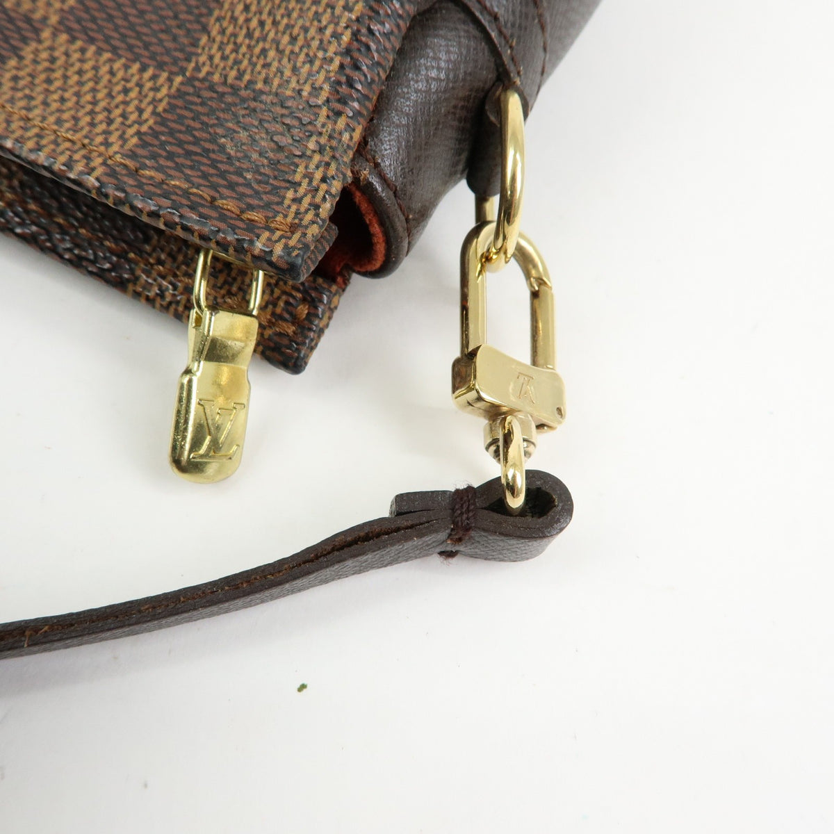Louis Vuitton Trousse Make Up Damier Brown Canvas Clutche & Pouche Bag (Pre-Owned)