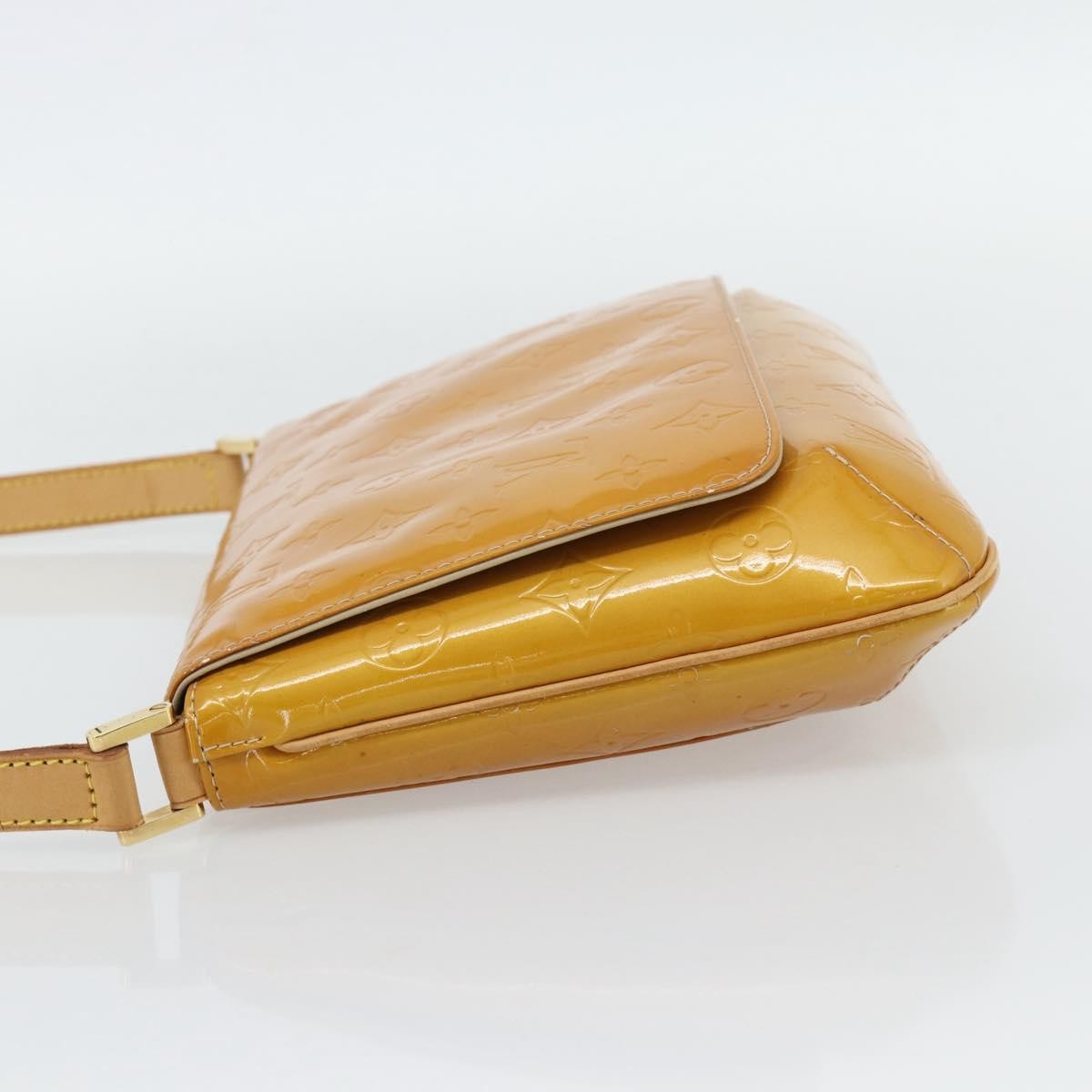Louis Vuitton Thompson Street Monogram Vernis Yellow Patent_Leather Shoulder Bag Bag (Pre-Owned)