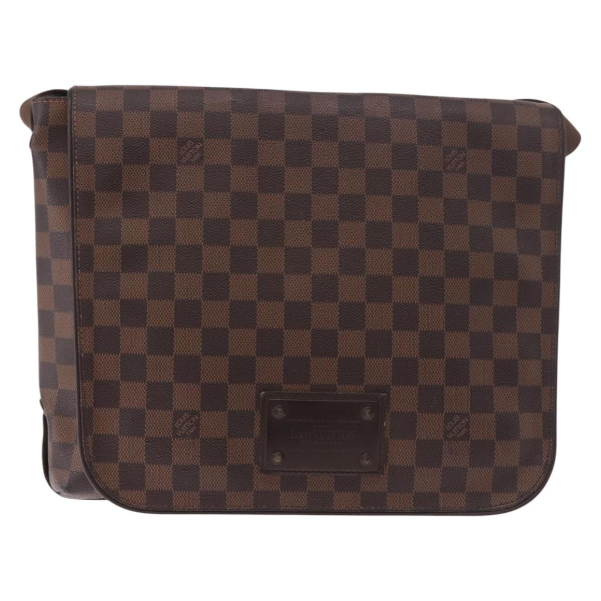 Louis Vuitton Brooklyn Damier Ebene Brown Canvas Shoulder Bag Bag (Pre-Owned)