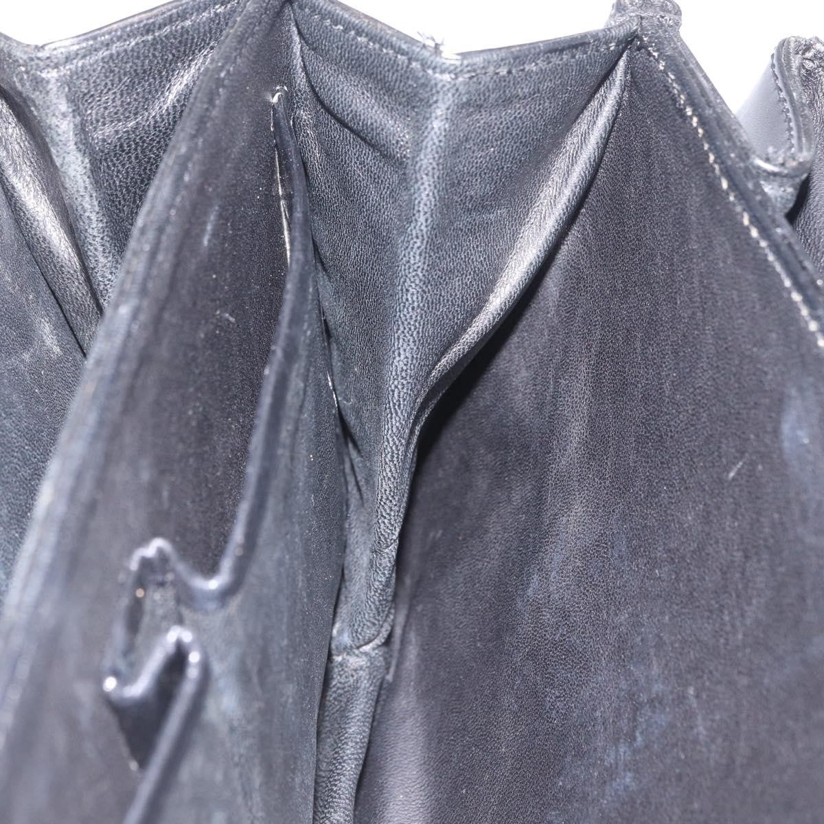 Celine Handbag Leather Black Leather Handbag (Pre-Owned)