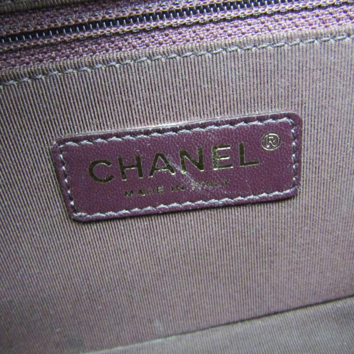 Chanel Vintage Camera Tassel Quilted Leather Gold Leather Handbag (Pre-Owned)