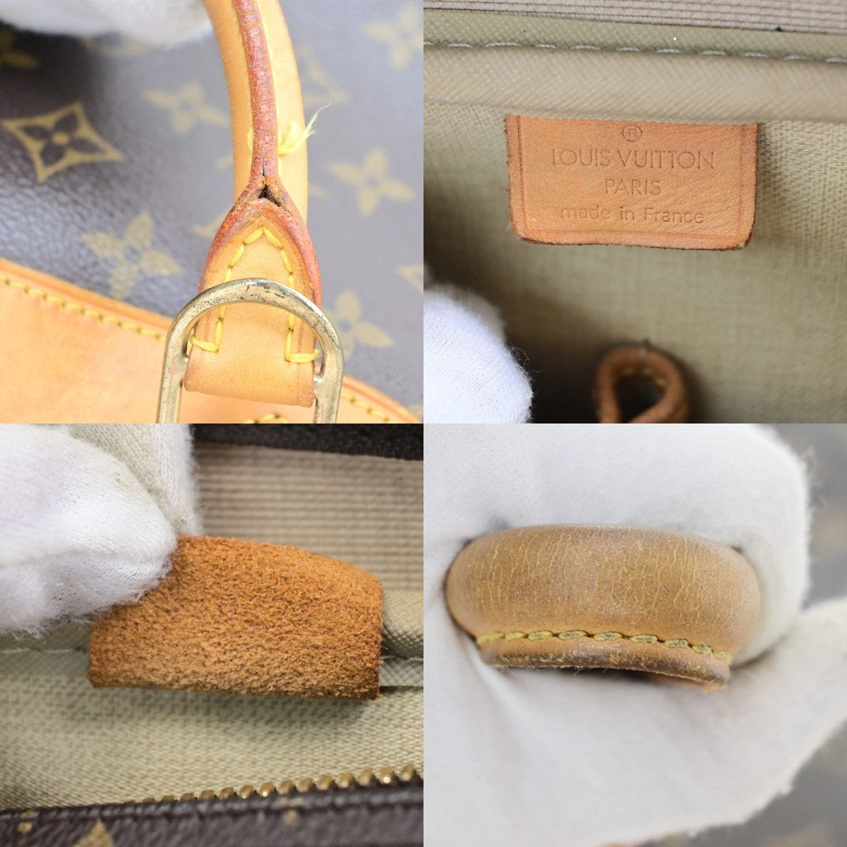 Louis Vuitton Deauville Monogram Canvas Brown Canvas Handbag (Pre-Owned)