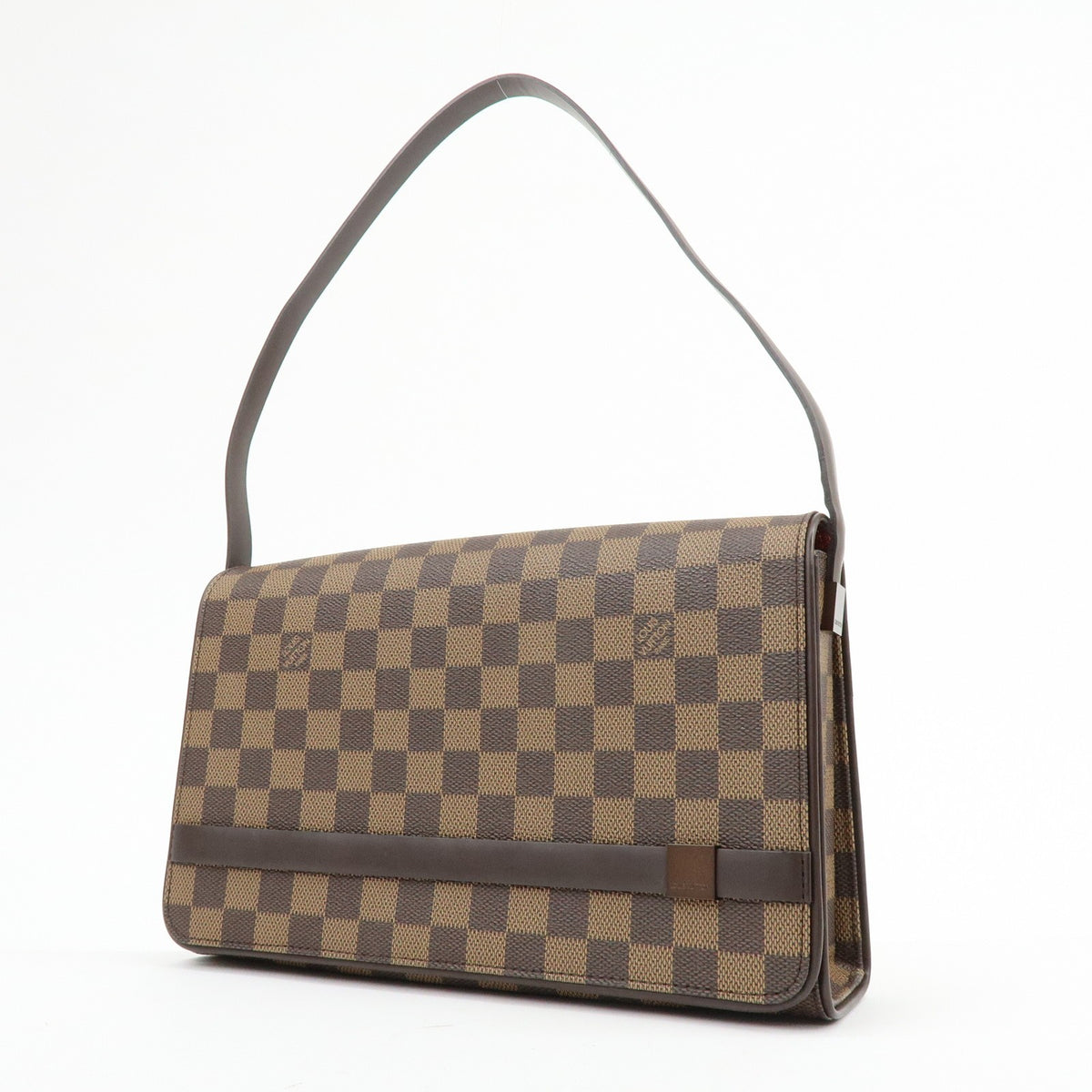 Louis Vuitton Tribeca Damier Brown Canvas Handbag (Pre-Owned)