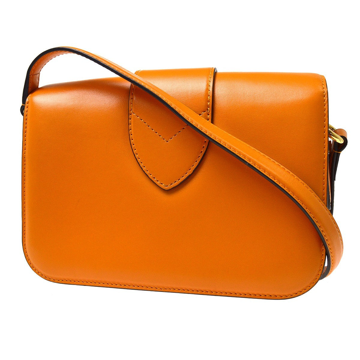 Louis Vuitton Lv Pont 9 Leather Orange Leather Shoulder Bag Bag (Pre-Owned)