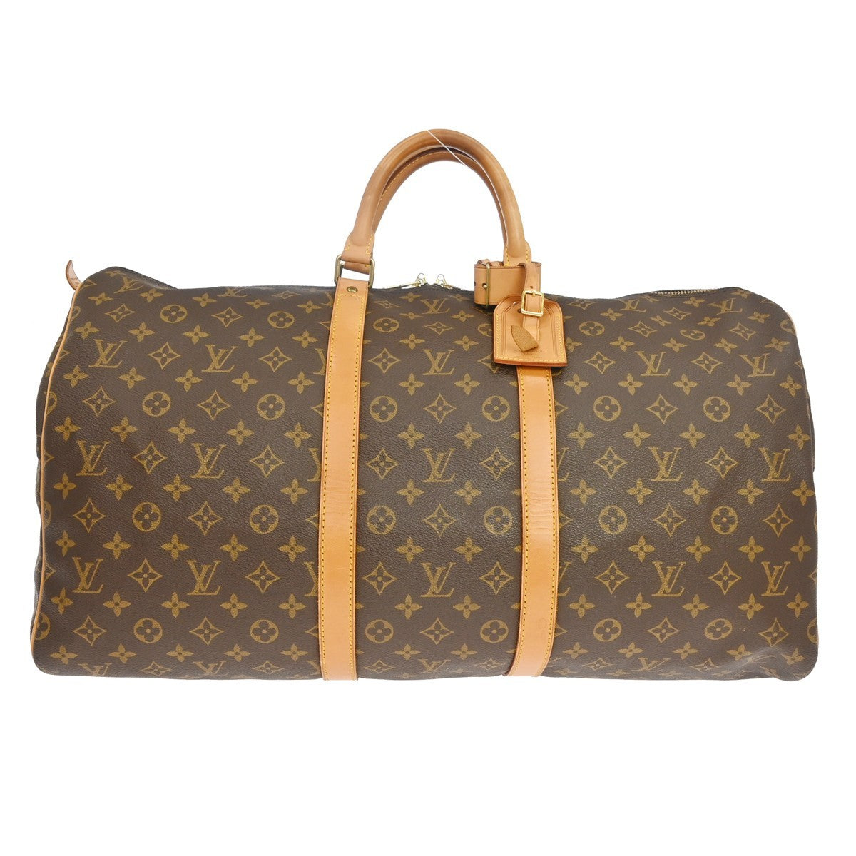 Louis Vuitton Keepall Monogram Canvas Brown Canvas Travel Bag Bag (Pre-Owned)