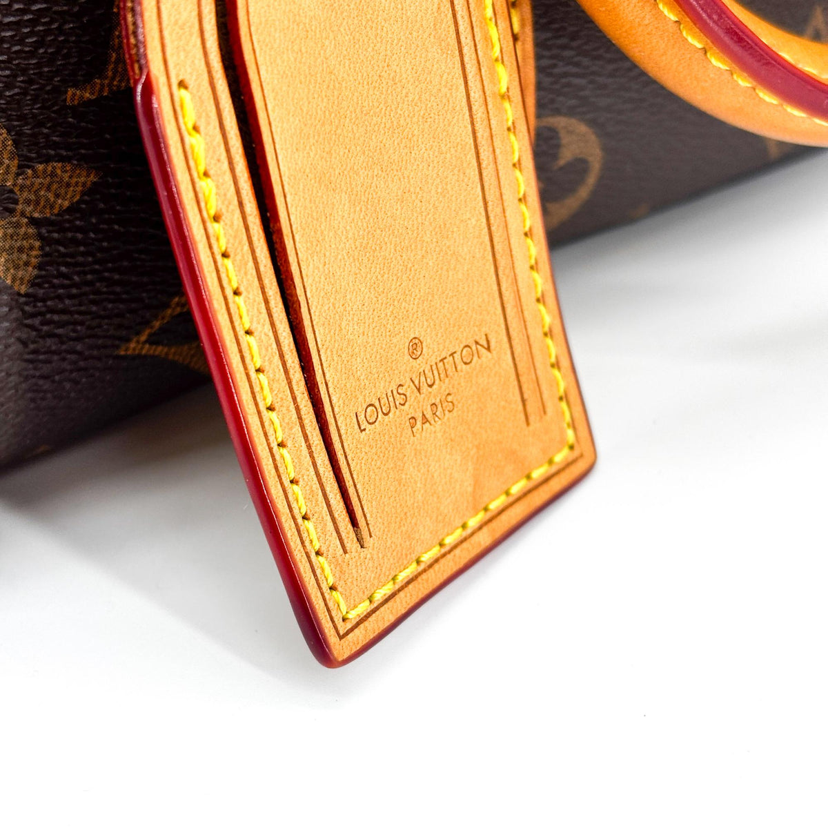 Louis Vuitton Soufflot Monogram Canvas With Leather Brown Canvas Tote Bag Bag (Pre-Owned)