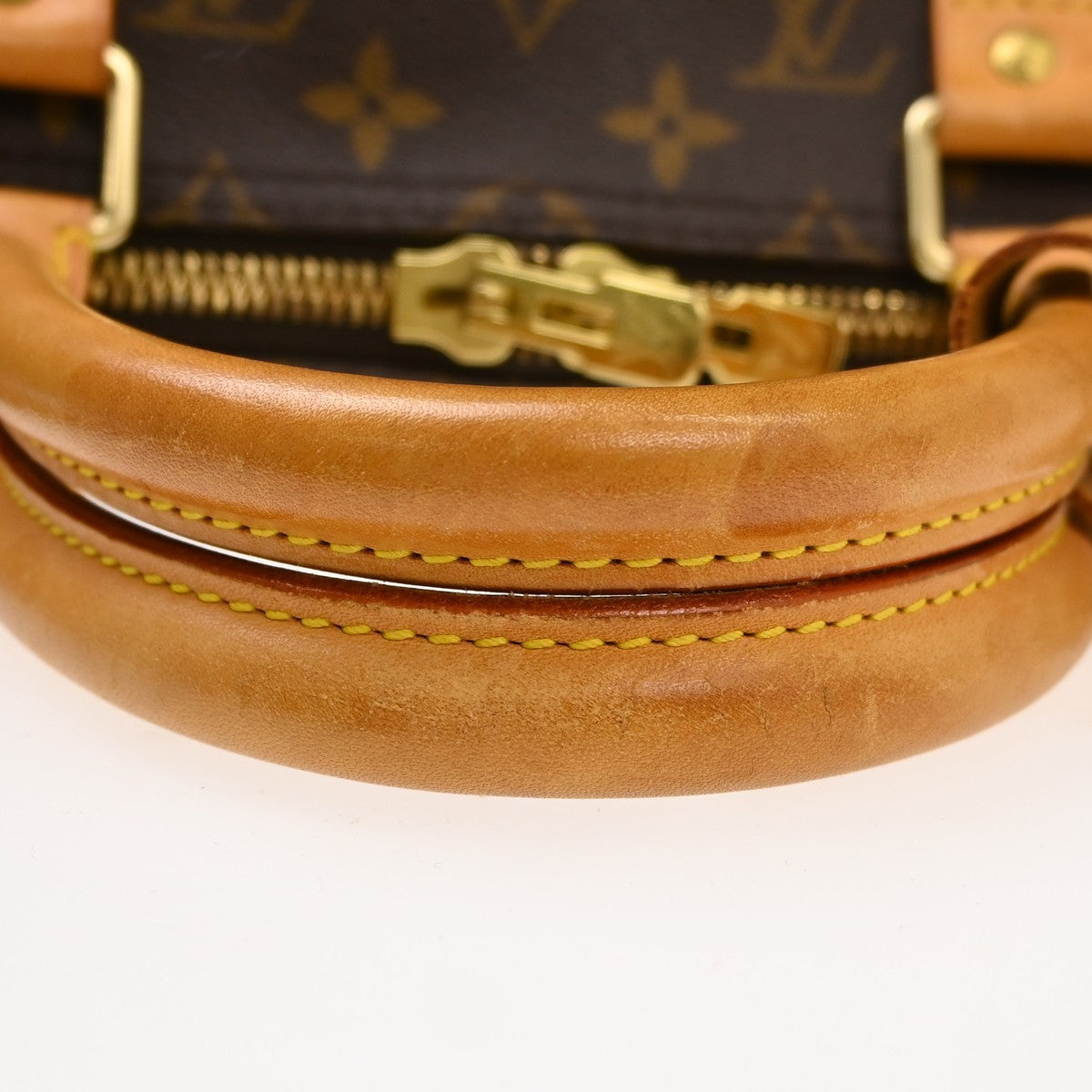 Louis Vuitton Keepall Canvas Brown Canvas Travel Bag Bag (Pre-Owned)