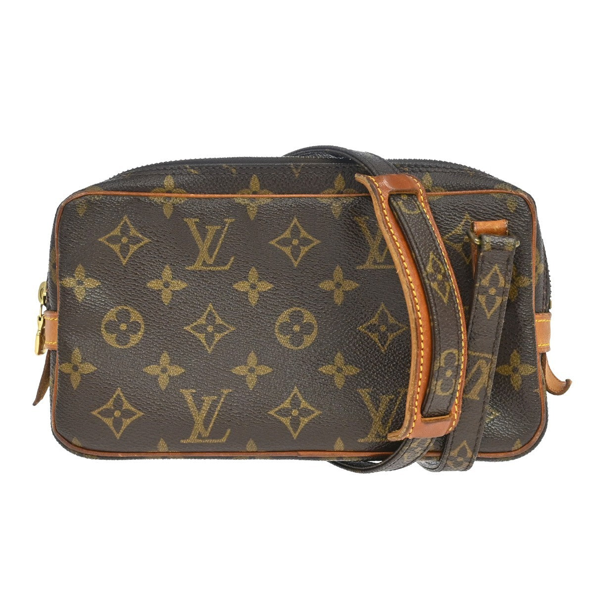 Louis Vuitton Marly Monogram Brown Canvas Handbag (Pre-Owned)