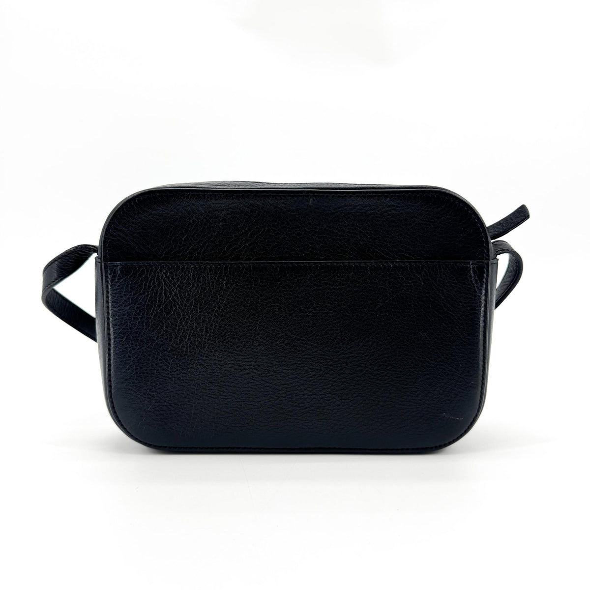 Balenciaga Everyday Camera Leather Black Leather Handbag (Pre-Owned)
