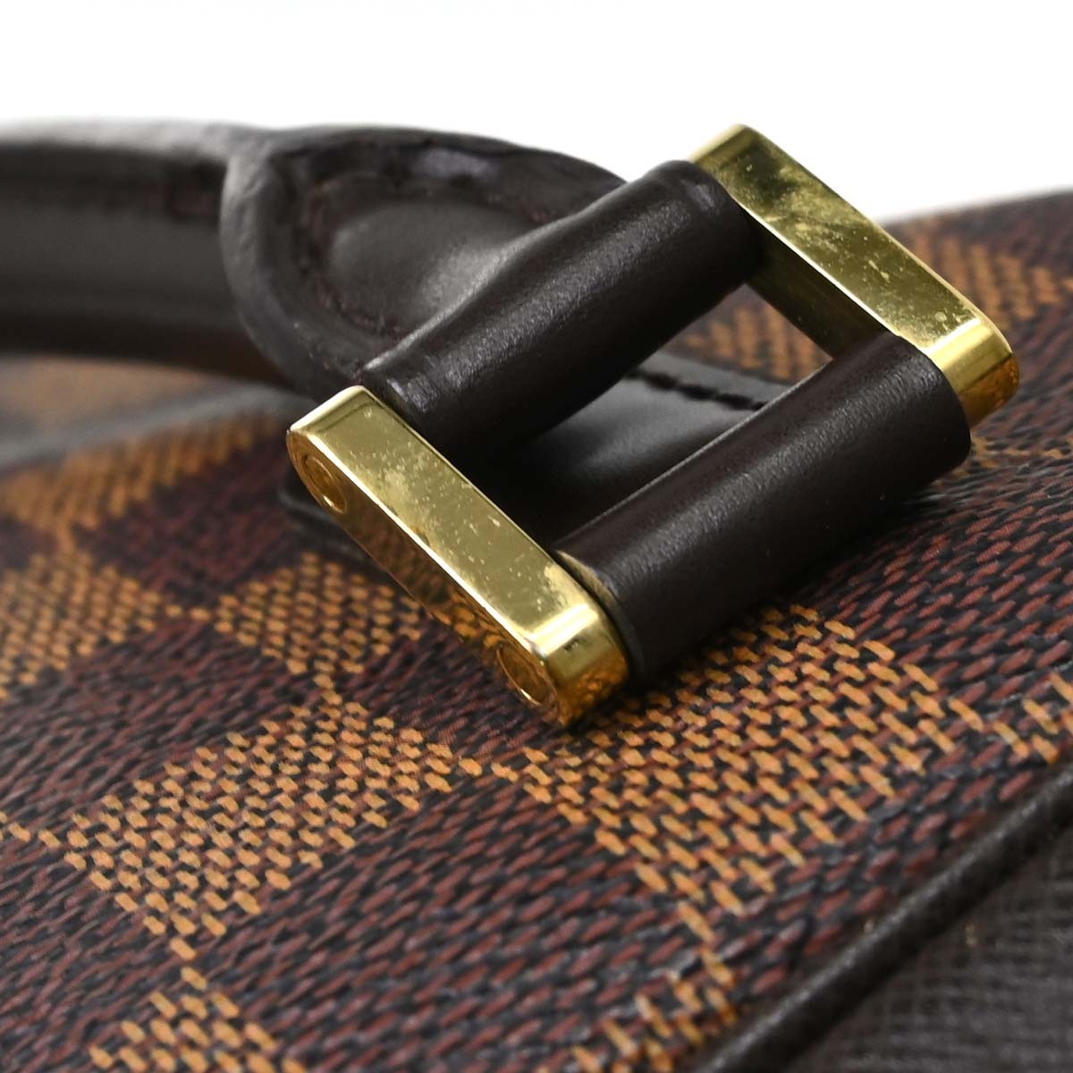 Louis Vuitton Brera Damier Brown Canvas Handbag (Pre-Owned)