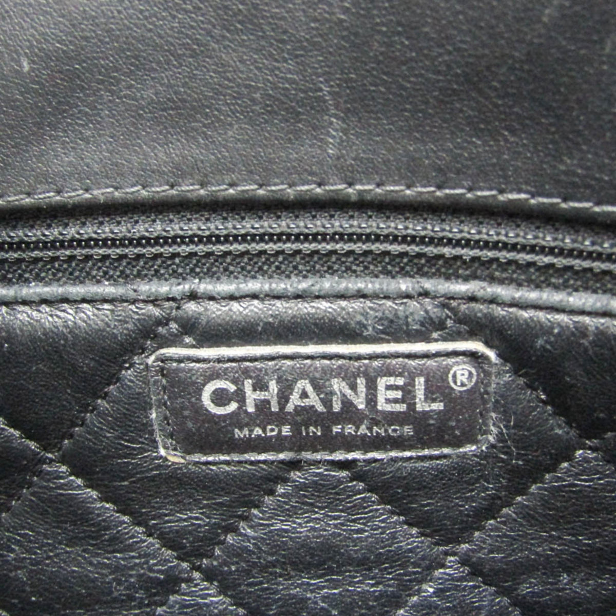 Chanel Urban Luxury Quilted Calfskin Black Leather Backpack Bag (Pre-Owned)