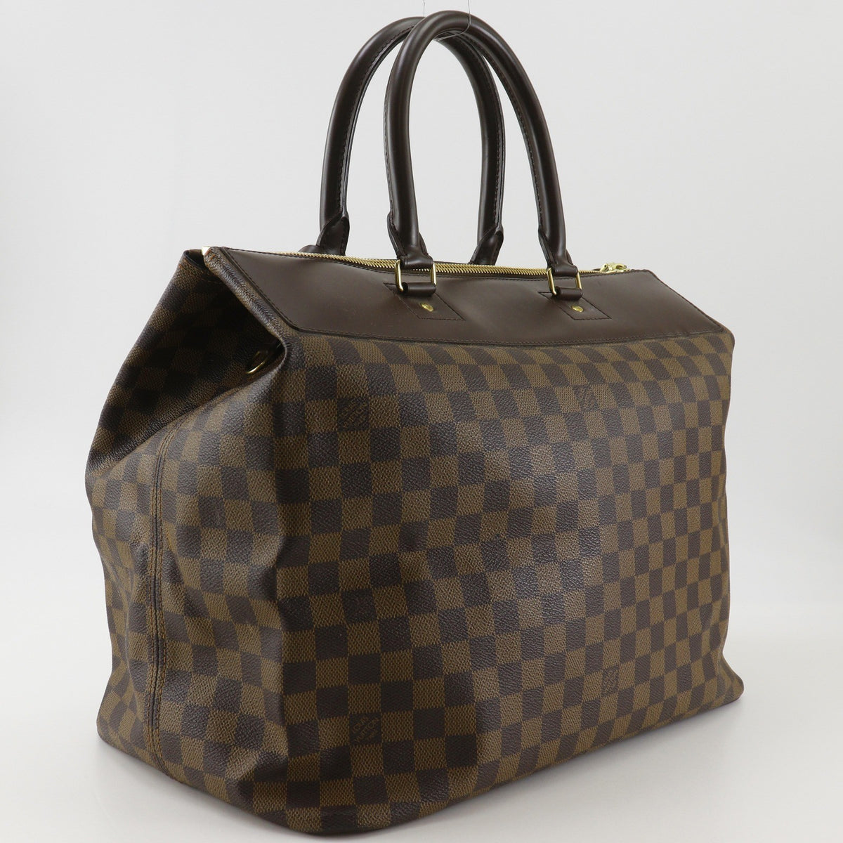 Louis Vuitton Greenwich Damier Brown Canvas Handbag (Pre-Owned)