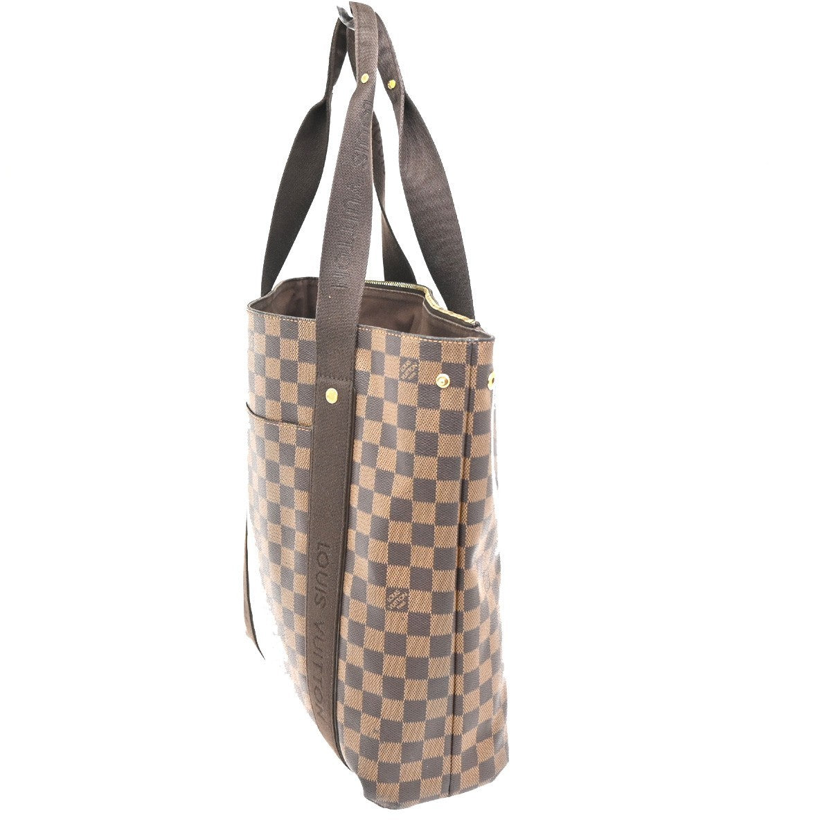 Louis Vuitton Beaubourg Damier Brown Canvas Tote Bag Bag (Pre-Owned)