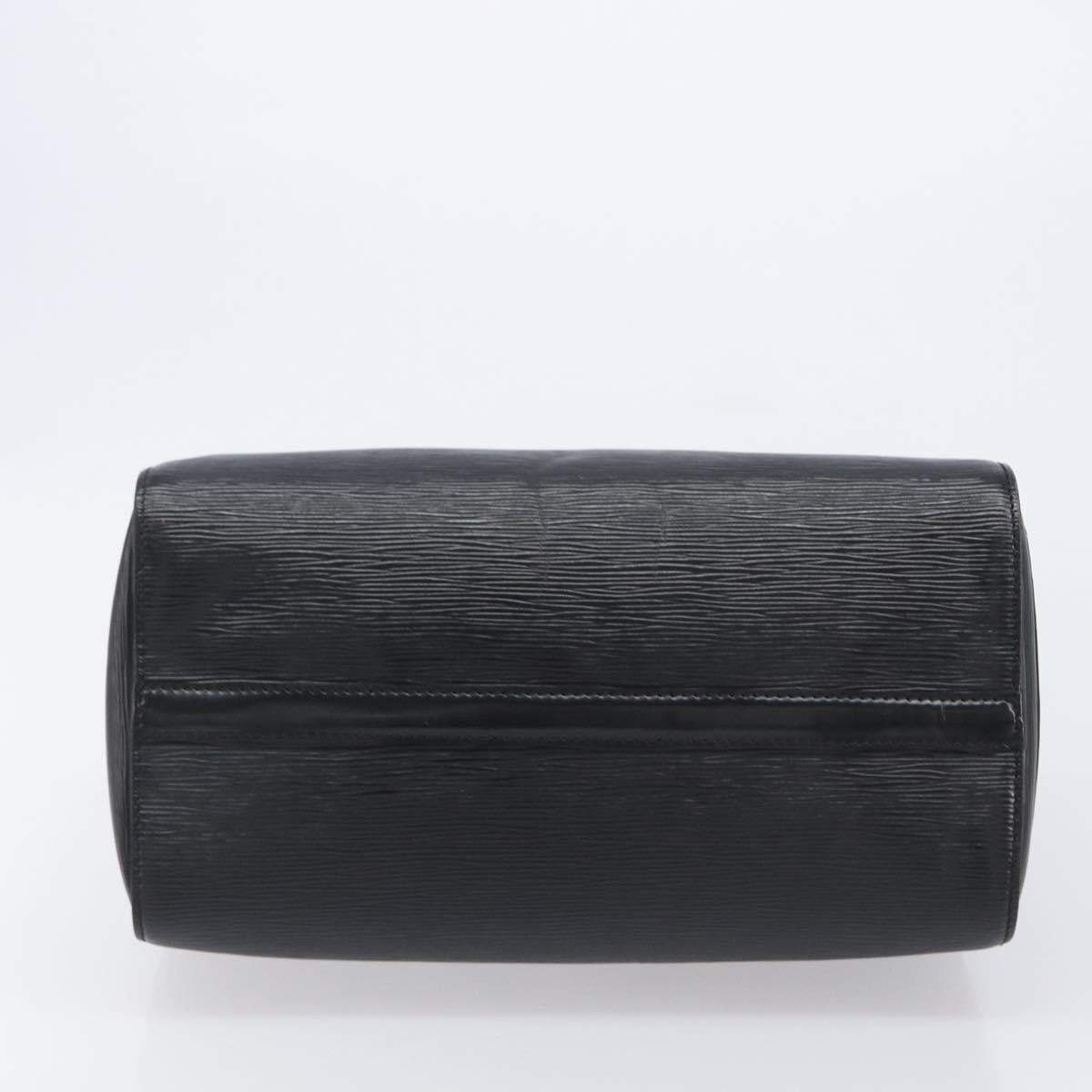 Louis Vuitton Speedy Epi Leather Black Leather Handbag (Pre-Owned)