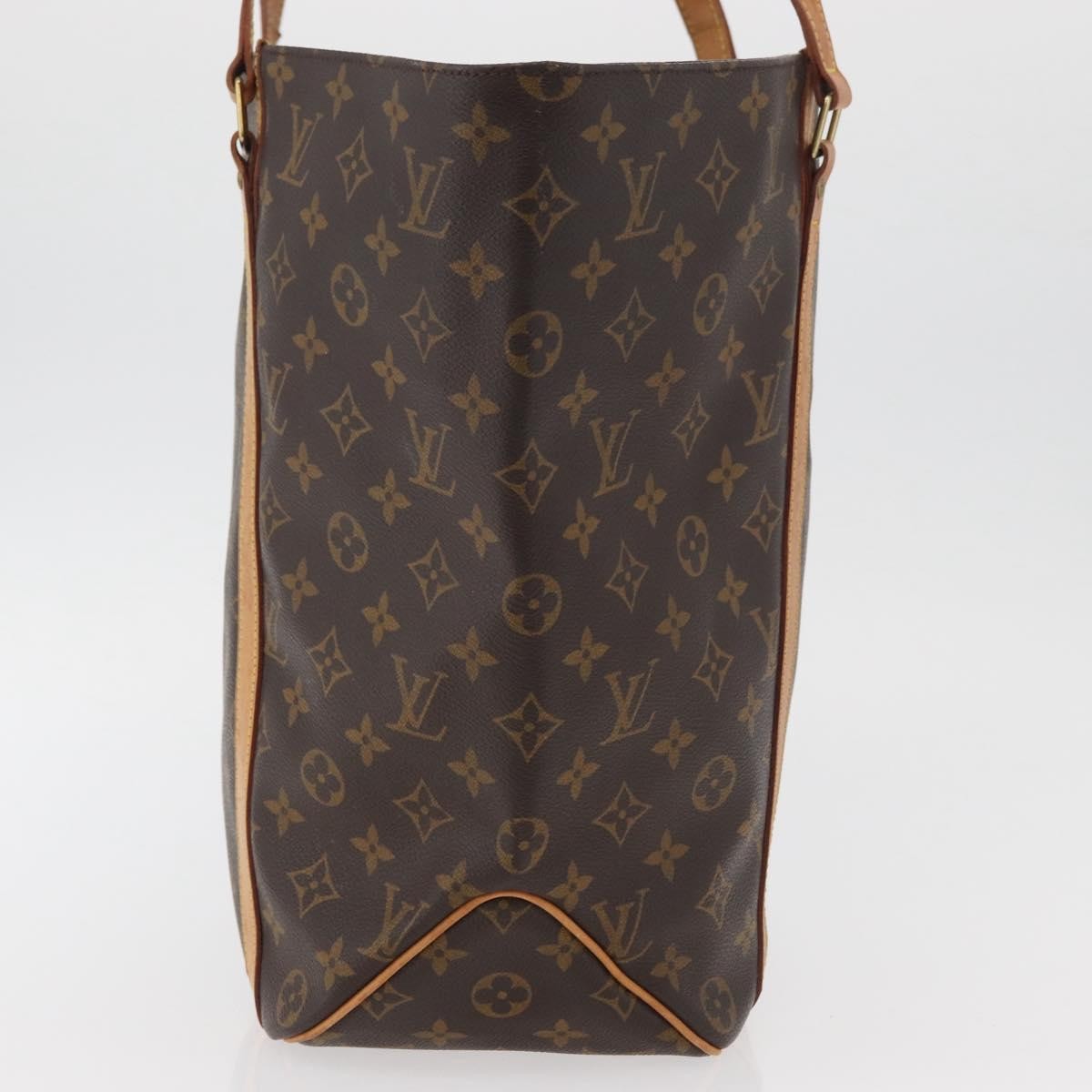 Louis Vuitton Shopping Sac Monogram Canvas Brown Canvas Handbag (Pre-Owned)