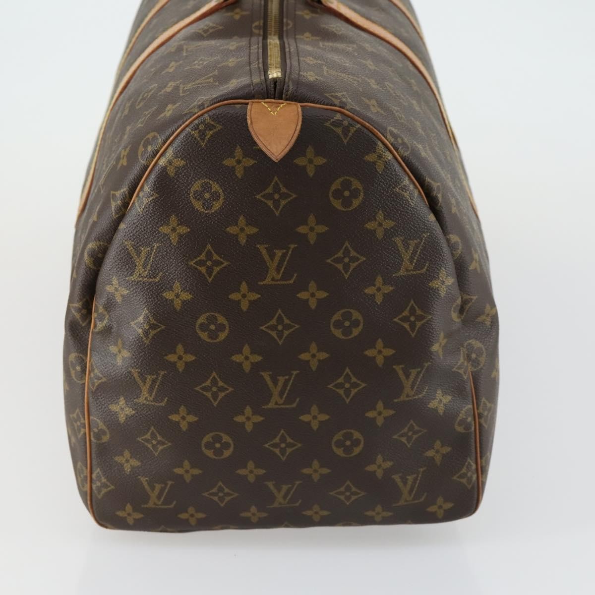 Louis Vuitton Keepall Monogram Canvas Brown Canvas Travel Bag Bag (Pre-Owned)