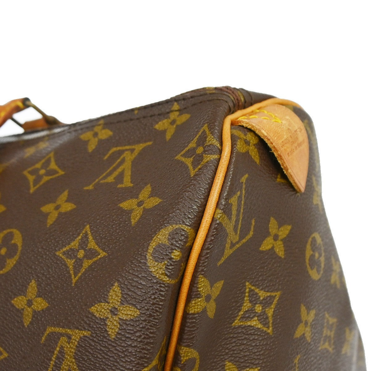 Louis Vuitton Speedy Monogram Canvas Brown Canvas Handbag (Pre-Owned)