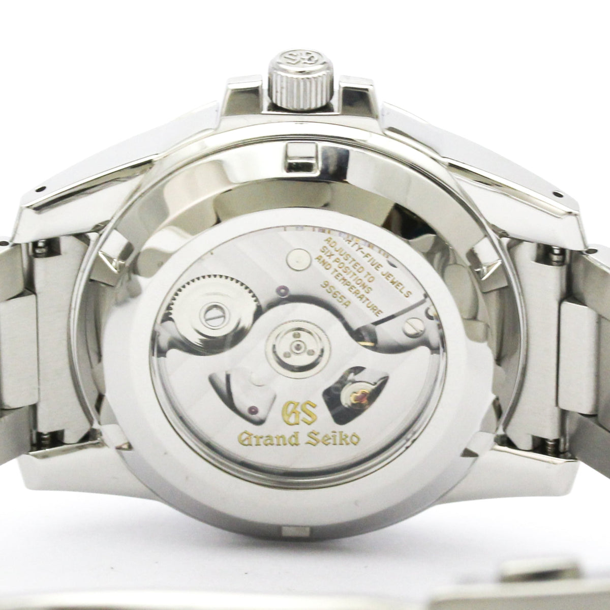Grand Seiko Elegance Mechanical Automatic Stainless Steel With Mother Of Pearl Watch (Pre-Owned)