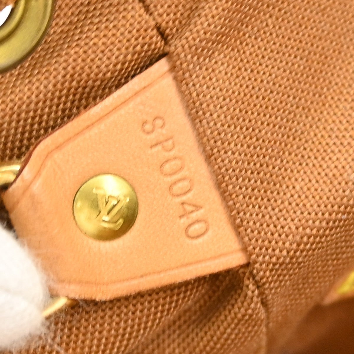 Louis Vuitton Vintage Montsouris Monogram Canvas Brown Canvas Backpack Bag (Pre-Owned)