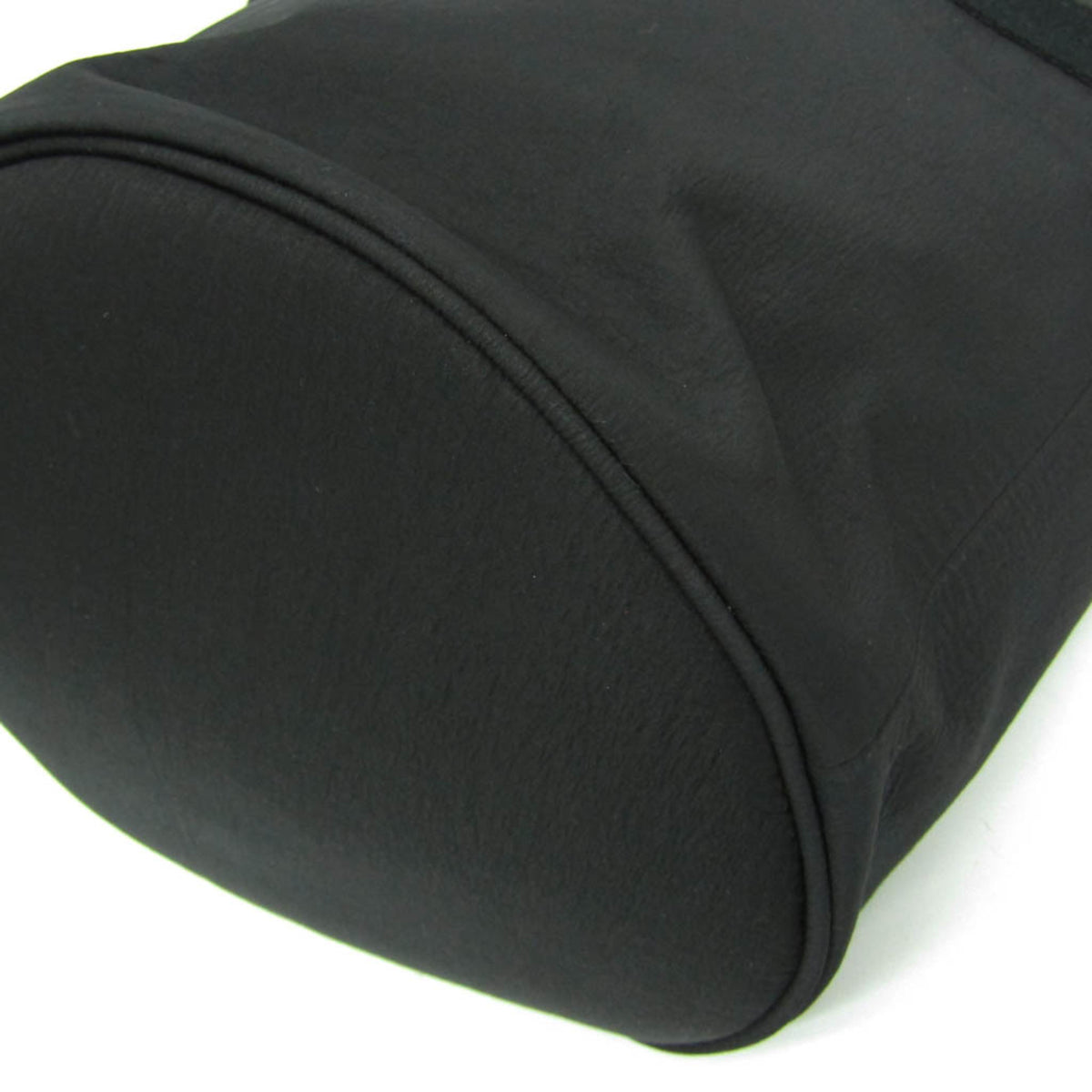 Bottega Veneta Paper Touch Bucket Nylon With Mesh Black Nylon Shoulder Bag Bag (Pre-Owned)